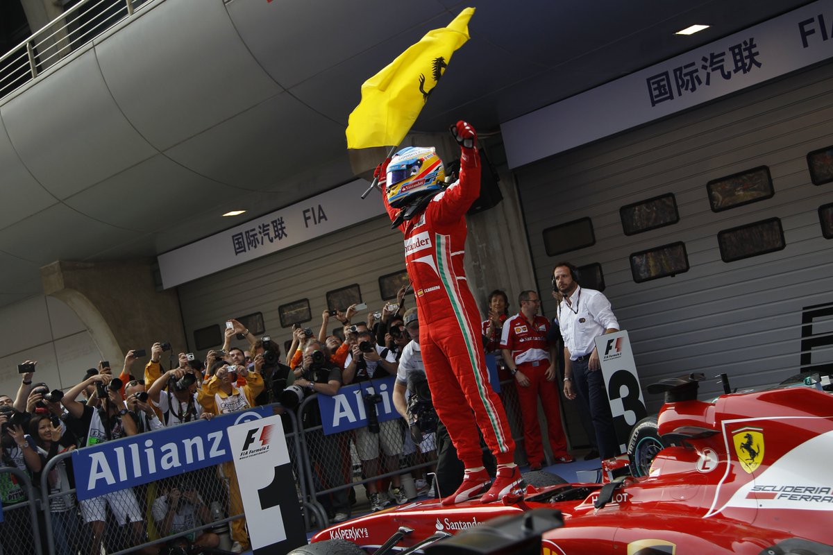 Ferrari'nin Çin'de aldığı son zafer: 2013-Fernando Alonso