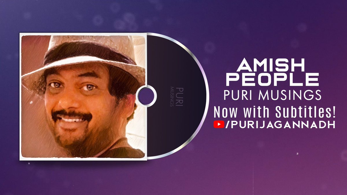 A separate world within our world teaching us the real essence of life!! Listen to #AmishPeople from Puri Musings now 🎧 ▶️ youtu.be/_EYQ9A8Sd54 #PuriMusings #PuriJagannadh @Charmmeofficial #PC