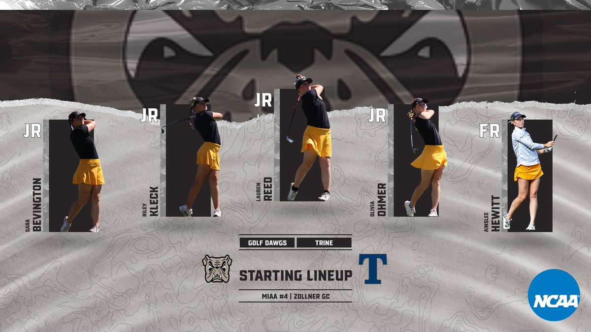 ACBulldogGolf's tweet photo. Here's how the Dawgs will line up for MIAA #4! #GOLFDAWGS https://t.co/NMTJflhKnF