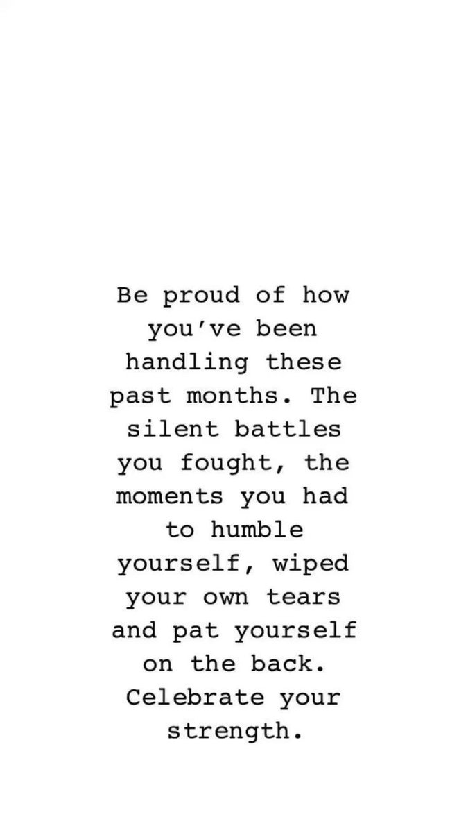 Be Proud Of Yourself ❤