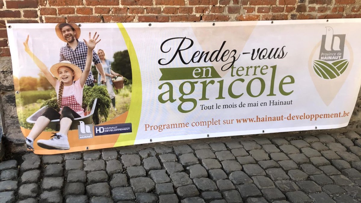 Partez à la découverte de nos agriculteurs et de leur savoir-faire ! Tout le mois de mai en Hainaut
hainaut-developpement.be/agenda/rendez-…