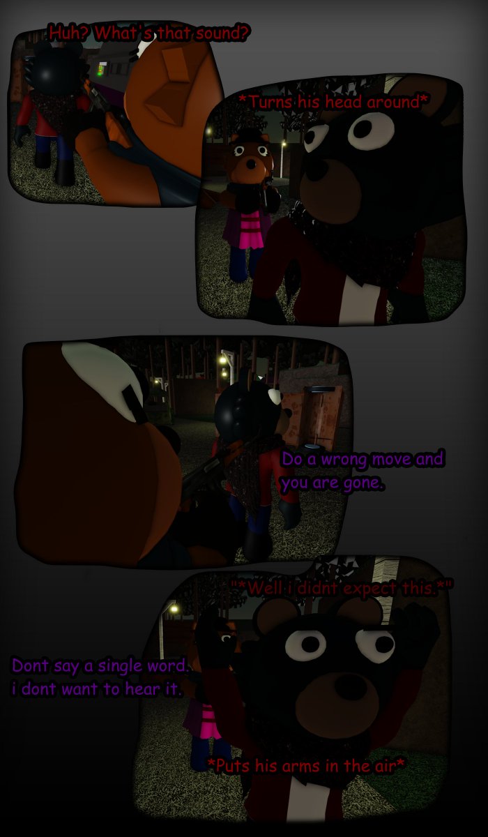 8obux's tweet image. -|\ Nova meets Daniel Comic. /|-
I&apos;ve decided to turn this into a comic for now and there is a high chance I won&apos;t finish it any time soon sorry! 
( Ft.@Bre_the_swan )
#roblox #robloxpiggy #robloxpiggynova #robloxpiggydaniel #piggynova #piggydaniel
(1/??) Idk if ill make the rest