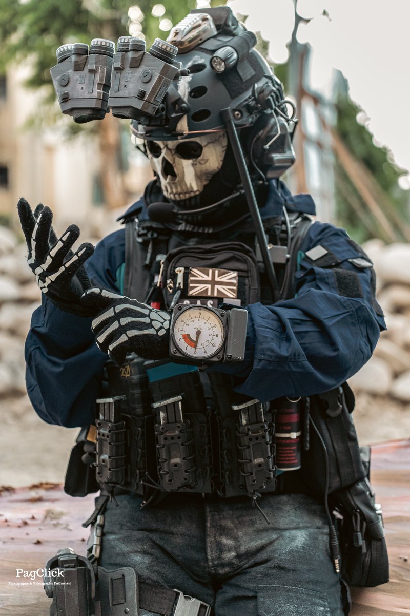 GhostWasabi's tweet image. I do feel fear. Fear is good. It helps keep me alive.

#CallofDuty #ghost #cosplay #nightwar #WarzoneMobile #Warzone
