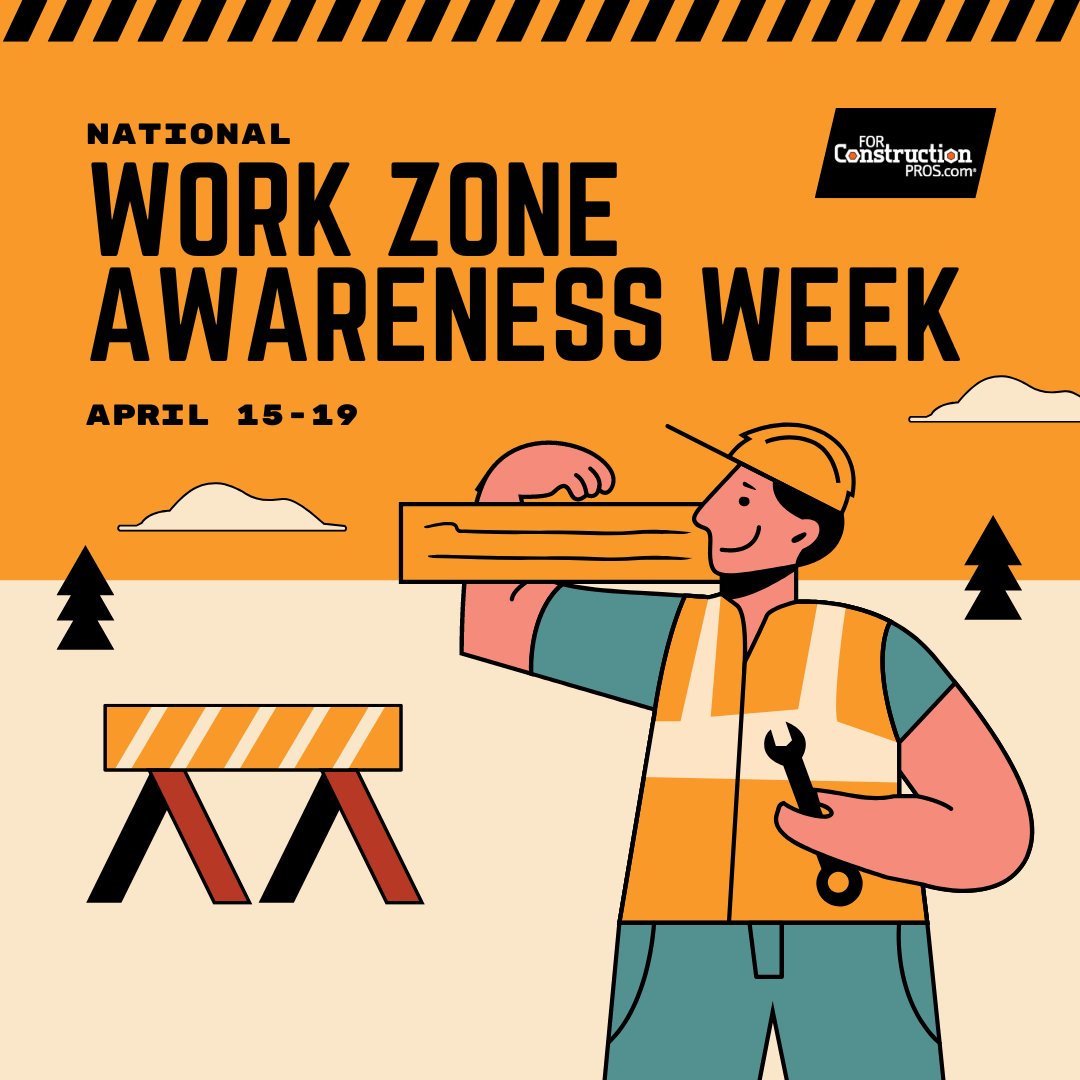 As we observe National Work Zone Awareness Week, let’s remember to slow down, stay alert, and follow posted signs in work zones. 👷🚧 #SafetyFirst #NWZAW #Orange4Safety