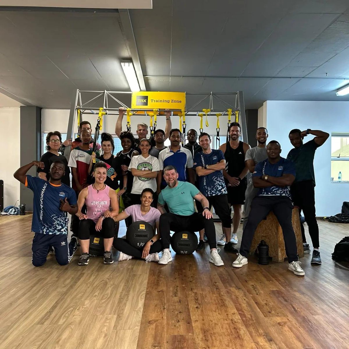 We brought @TRXtraining to the @MTCNamibia this week and it was 🤩🤩🤩