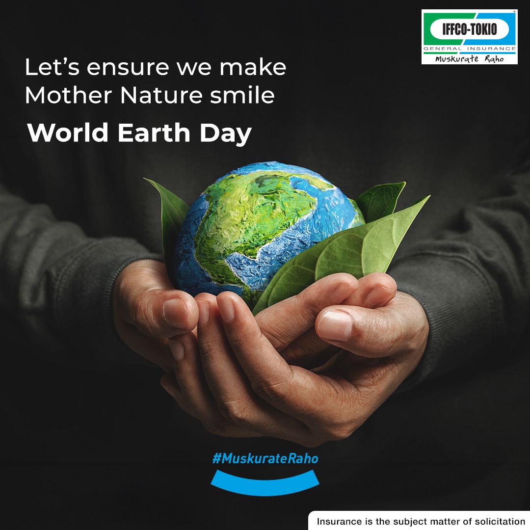 Unlike material possessions, the beauty of a sunrise and the calming sound of waves cannot be protected by insurance. This World Earth Day, let's pledge to safeguard these irreplaceable gifts from Mother Nature. #WorldEarthDay #IFFCOTOKIO #MuskurateRaho
