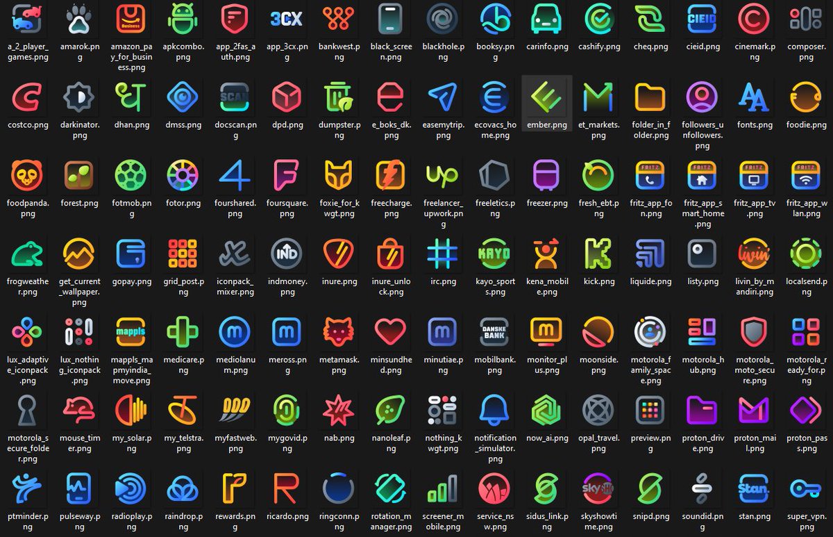 Big update is coming soon for all of my iconpacks.  Stay Tuned.