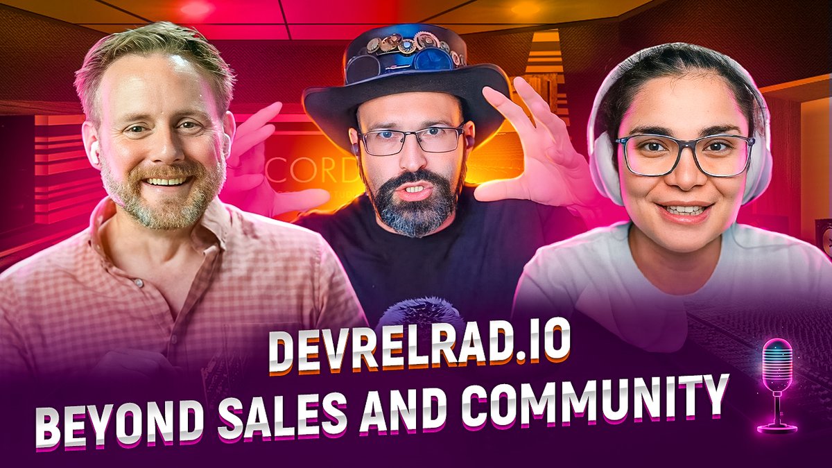 🎉 Tada! Our latest #DevrelRadio episode with @tlberglund (@startreedata)'s here! Explore how shifting from a transactional to a community-focused approach can drive sustainable tech adoption. Unpack the complexities of open source dynamics. Tune in now 🎧 youtube.com/watch?v=Qj9PpA…