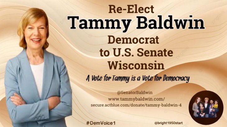 Through Tammy Baldwin’s hard work, the retirement benefits of 22,000 Wisconsin workers and retirees were restored in full under the American Rescue Plan Act, 2021. @tammybaldwin fights like hell for Wisconsin workers. #DemVoice1