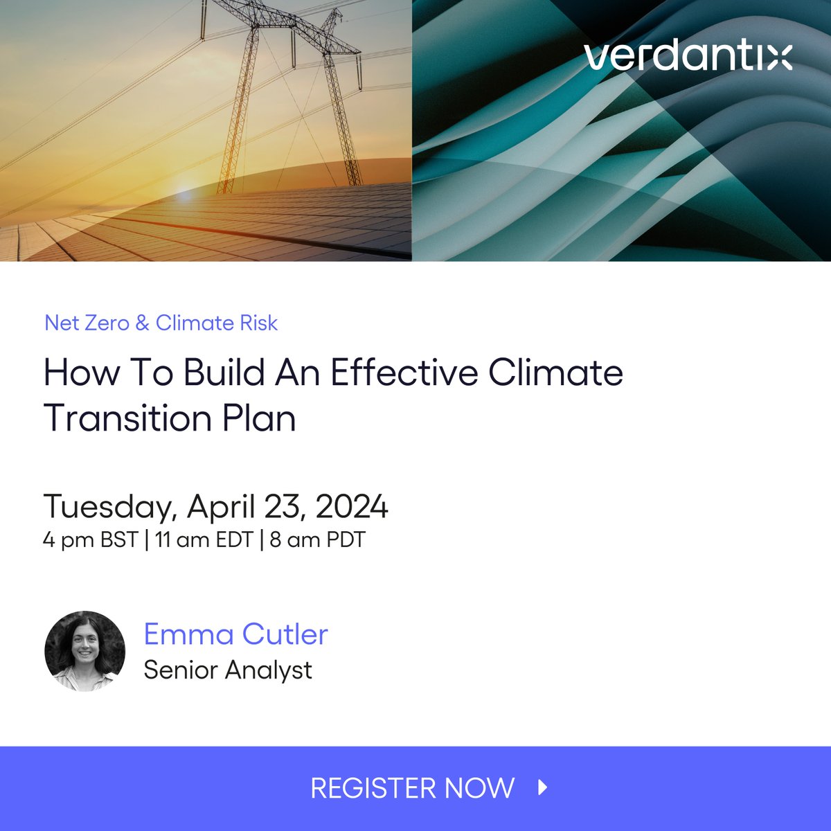 The pressure for companies to fulfill their #sustainability promises is mounting. Enter: the need for concrete #climate transition plans that move beyond far-off targets and greenwashing to genuine action. Wondering how to get there? Join our webinar: tinyurl.com/4d95na9s