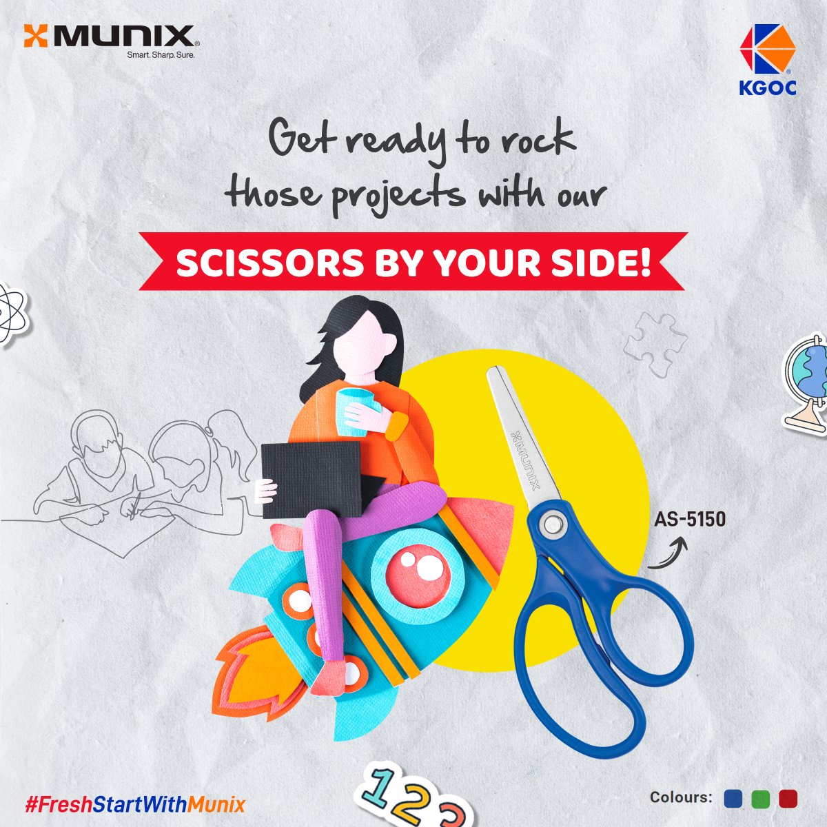 From paper crafts to masterpieces, we've got you covered. Let's turn your ideas into reality! 🌟

#munix #kgoc #MunixMagic #ProjectPro #CraftingEssentials #freshstartwithmunix