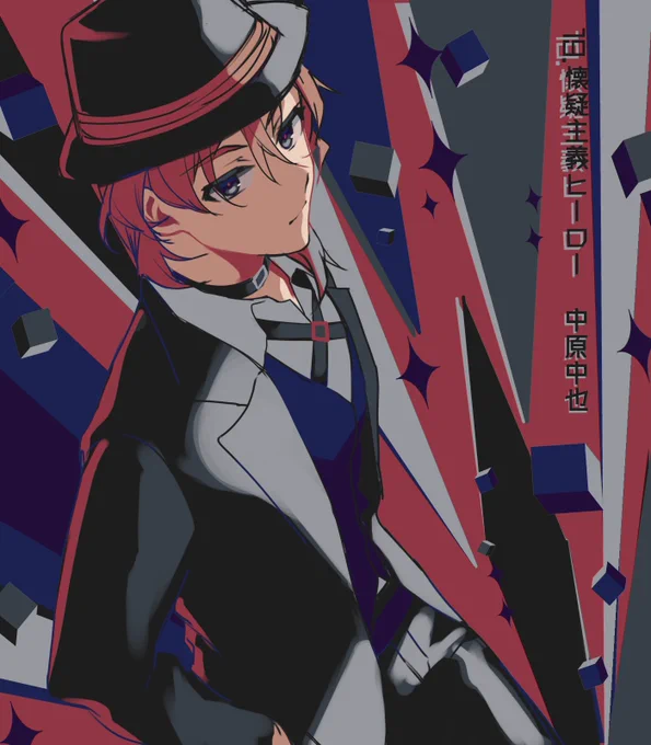 #カラーパレットからリクエストされた番号のカラーを使って描く19.懐疑主義ヒーロー 