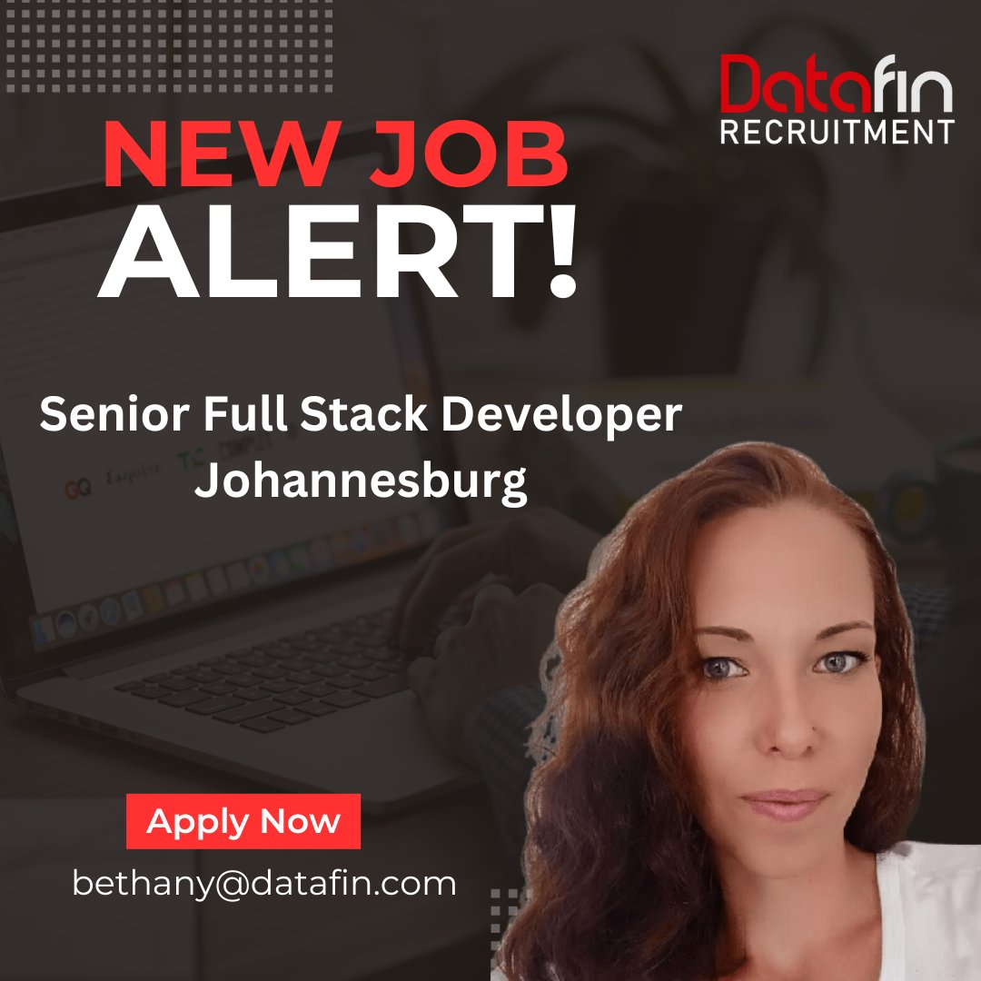 DatafinSA's tweet image. Job opportunity for a Senior Full Stack Developer to join a dynamic team, responsible for both front-end and back-end development. 

Apply now:  datafin.com/job/senior-ful…

#SeniorFullStackDeveloper #aws #MicrosoftAzure #Programminglanguages #Vuejs #DatafinRecruitment