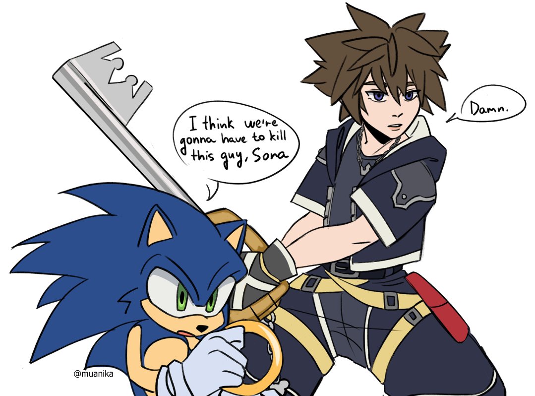 #sonicthehedgehog #kingdomhearts Super Smash Bros lore in nutshell