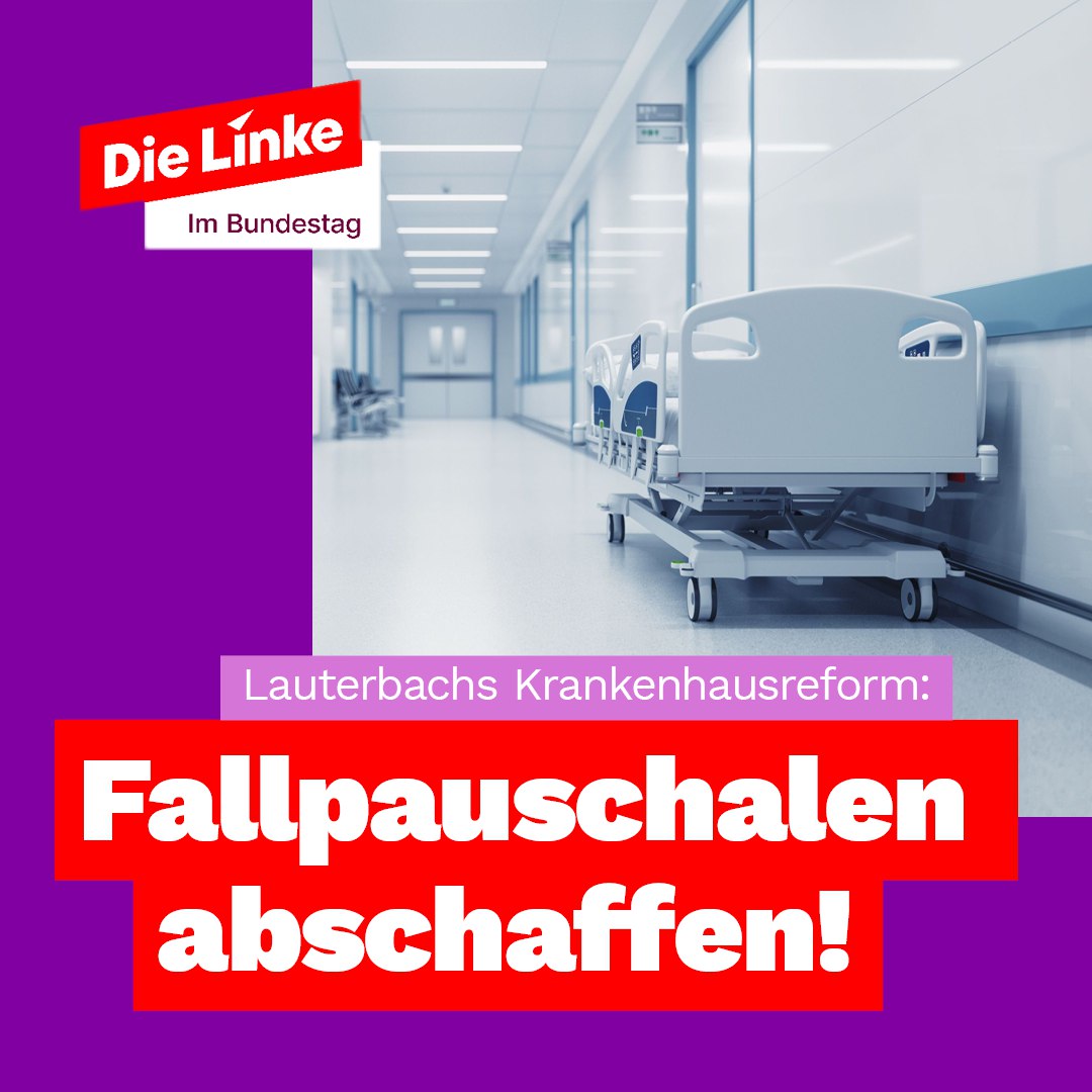 .@AtesGuerpinar sieht in Lauterbachs #Krankenhausreform keine Lösung für die strukturellen Probleme des Gesundheitssystems, sondern lediglich halbherzige Maßnahmen, die bestehende Schwierigkeiten nicht grundlegend angehen. dielinkebt.de/themen/nachric…