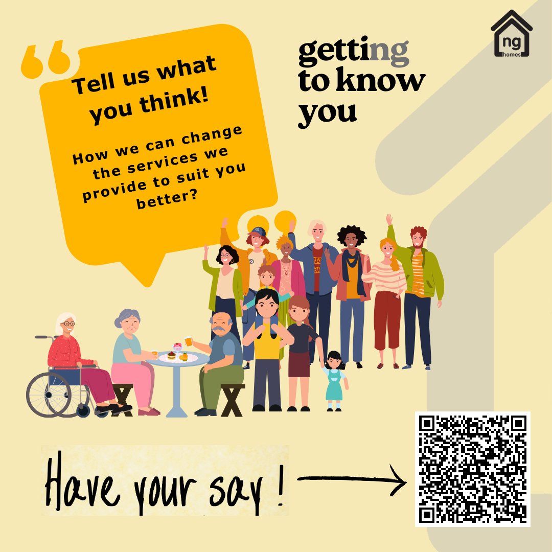 Staying indoors out of the wind and rain today? Have a few minutes? We're looking to hear from you - what are we doing well, where we can improve and how we can help support you better? You could win a £100 voucher! Scan the QR code - or visit tinyurl.com/ym9jdmvk