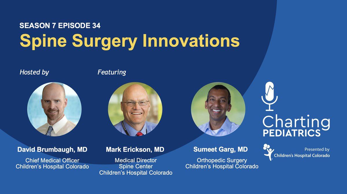 New technology is one of the most exciting advancements in modern medicine, continually changing outcomes for our patient families. In this episode of #ChartingPediatrics, learn about new innovations in #SpineSurgery and what’s on the horizon: bit.ly/3UjGml3