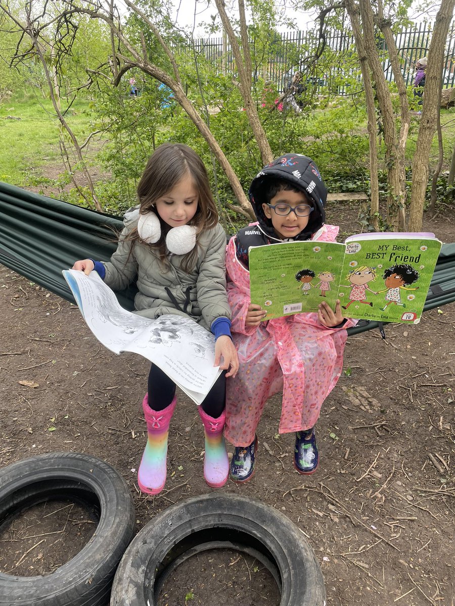 2BE love to read for pleasure, especially in Forest school @lea_forest_aet @Lea_Forest_HT