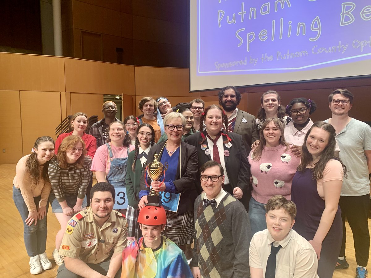 For their spring production, our Vocal Theater Workshop is performing The 25th Annual Putnam County Spelling Bee. I saw the show's dress rehearsal & was amazed at the talent of our student performers! #clestate #weareclestate