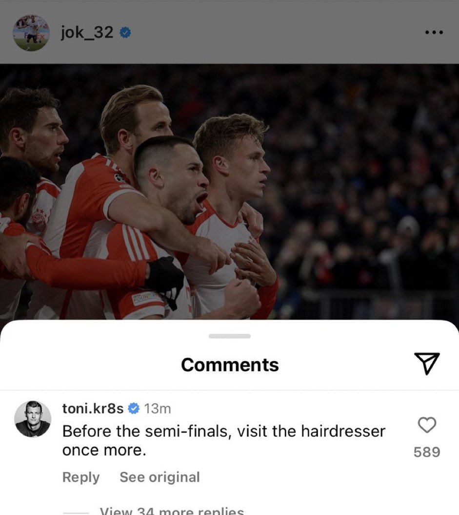 why is toni kroos talking about haircuts? 😭