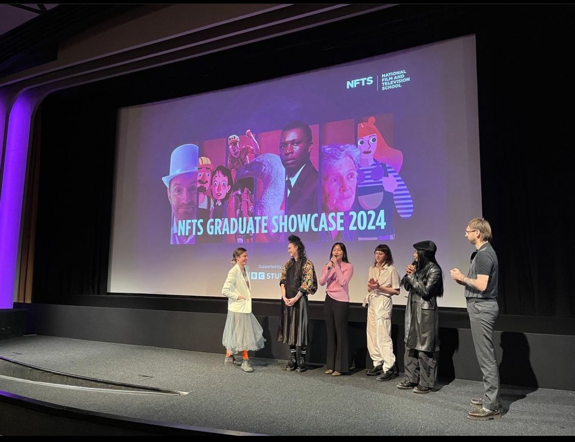 AshionyeOgene's tweet photo. Just touched down in Nyon! At Vision Du Réel Film Festival 🙌🏿 Holla if you’re here. Our @NFTSFilmTV Grad Doc “milk” Directed by the sublime @MirandaEStern1 has its World Premier tonight in the International Medium Length and Short Film Competition. Congrats to our team 🤍 https://t.co/FKK4f1GMZE