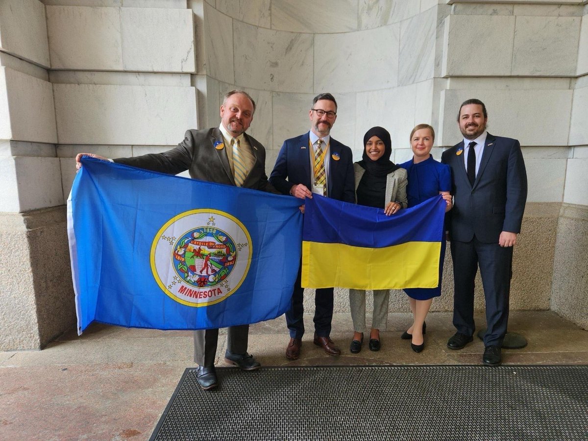 I’m proud to stand and support our Ukrainian community and Ukraine 🇺🇦