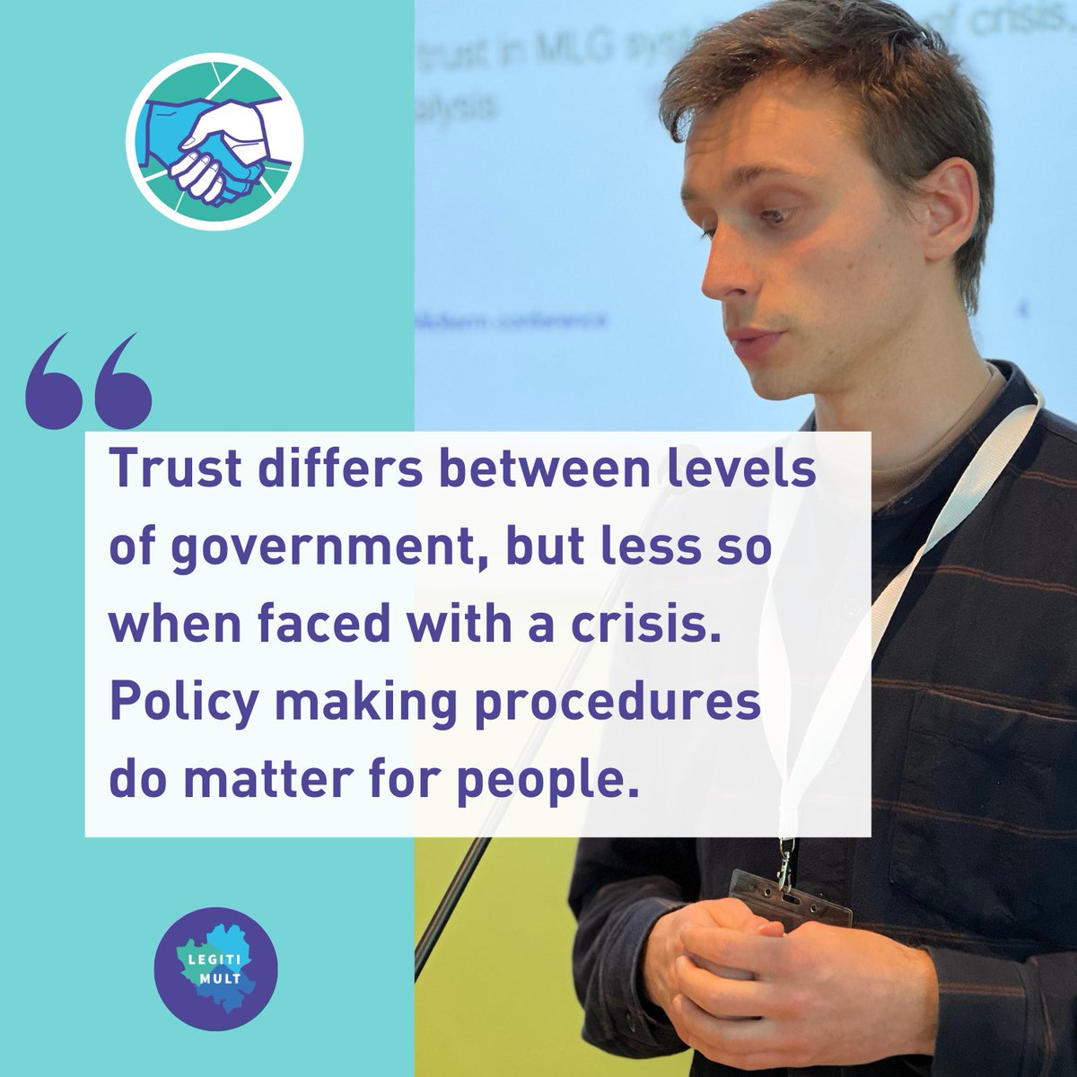 Political #Trust in times of crisis: @UAntwerpen team is looking at trust in their research. Their survey analysis shows how the national level becomes more important in terms of trust during a crisis for citizens, and particularly in unitary systems #LEGITIMULT