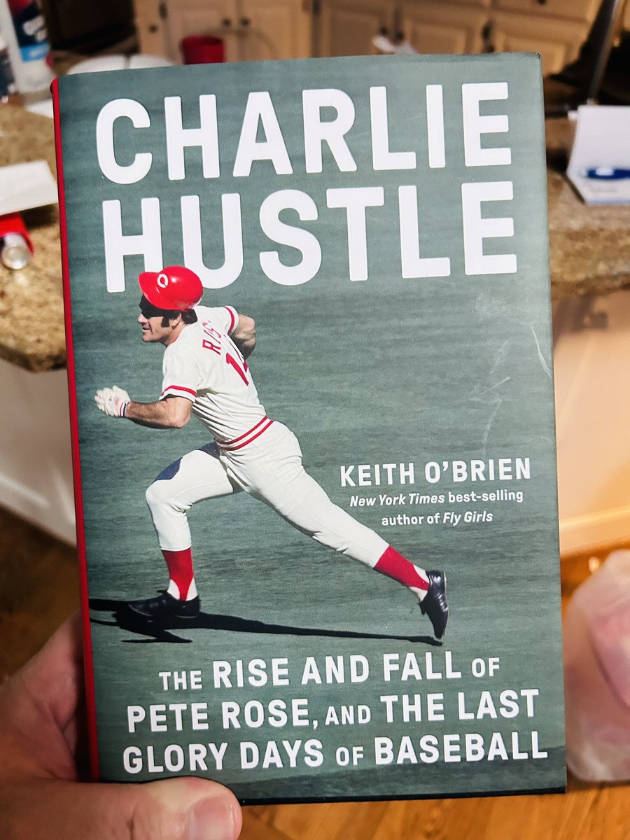 Excited to receive @KeithOB’s bestselling new book on Pete Rose. I’ve heard amazing things about this book. Especially timely in this age of sports gambling. Check it out, baseball fans!