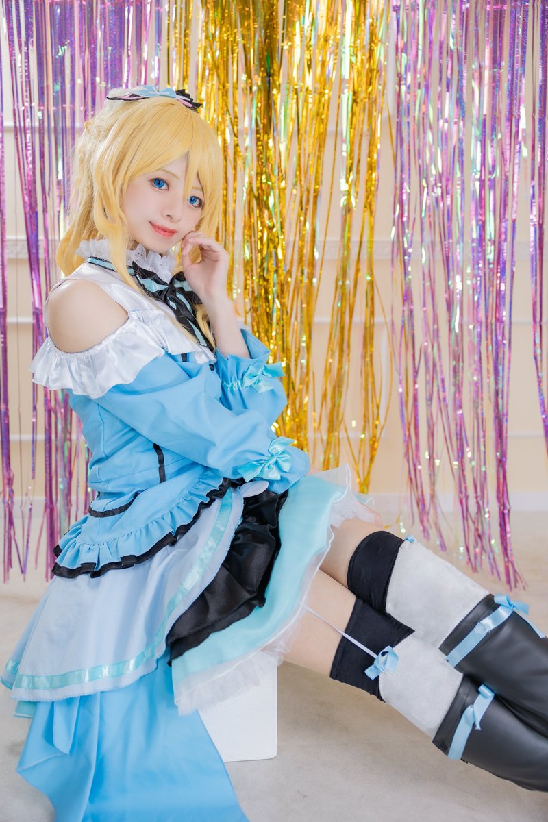 ⚠︎cosplay⚠︎ KiRa-KiRa Sensation! ラブライブ！絢瀬絵里 　📷▶︎@kakki1008 #みんなの想いが導いたキラセン併せ0413