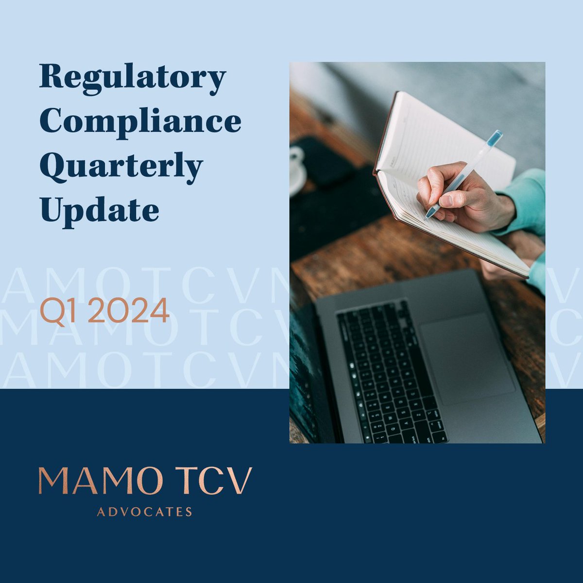 You can access our eighth Regulatory Compliance Quarterly Update here
mamotcv.com/insights/regul…
If you wish to receive future issues via e-mail please subscribe.

#mifidfirms #funds #fundmanagers #insurance  #CSPs #regulatory #fintech #compliance 
#mamotcv