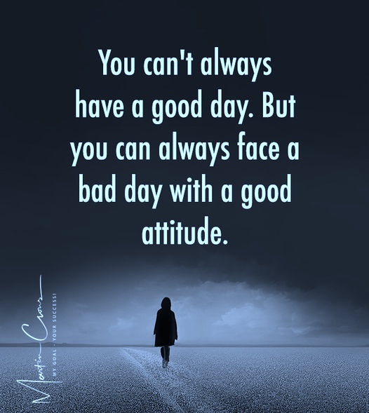 Attitude: So much in life depends on our attitude. It’s the way we choose to see things and respond to others that can makes all the difference. Change your attitude… change your life. 
#successcoach #haveagoodday #positiveattitude