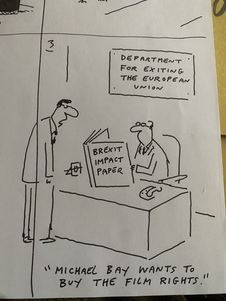 Working on the back of this old rough today #brexitshambles