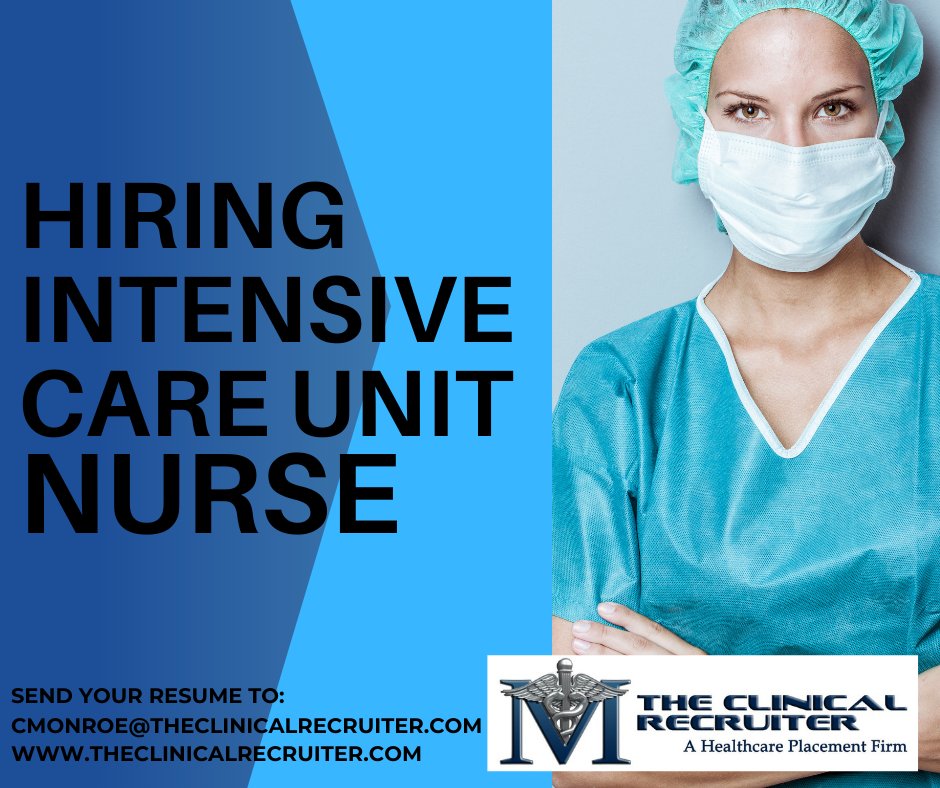Join our healthcare placement firm and be the hero patients need. Work in high-intensity environments, work with medical teams, and receive competitive compensation.
Check out our open jobs. criticalcarerecruiter.com/openJOs #ICUNurse #ICUJobs