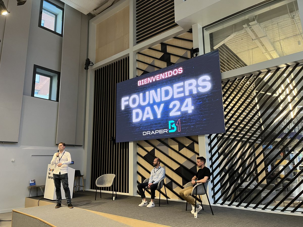 Arrancamos nuestro #FoundersDay24 

Are you ready? Que empiece la fiesta de nuestro portfolio 

#startup #investment #VentureCapital #HumanVC #DraperB1 #DraperGoGlobal
