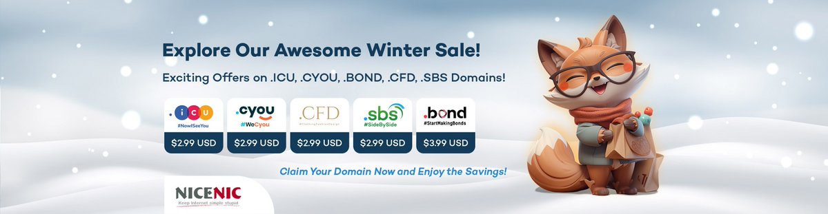 .bond Domain Names | Generic Top Level Domain (gTLD) for Money Domains
The .BOND domain is the newest generic top-level domain extension focused on the financial world. Short, professional, and easy to remember. 
nicenic.net/news/bond-Doma…