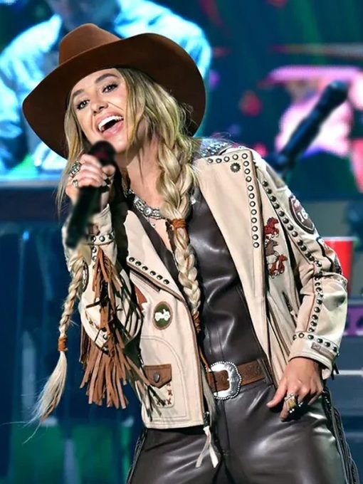wilson_jackets's tweet photo. Step into the spotlight at the CMT 2024 Music Awards with Lainey Wilson's show-stopping Fringe Jacket! ✨
.
.
Shop Now: https://t.co/emUwbSCmkk 
.
.
#CMTMusicAwards #LaineyWilson #FringeJacket #CountryGlam #MusicCelebration https://t.co/MlYyAT5GBC