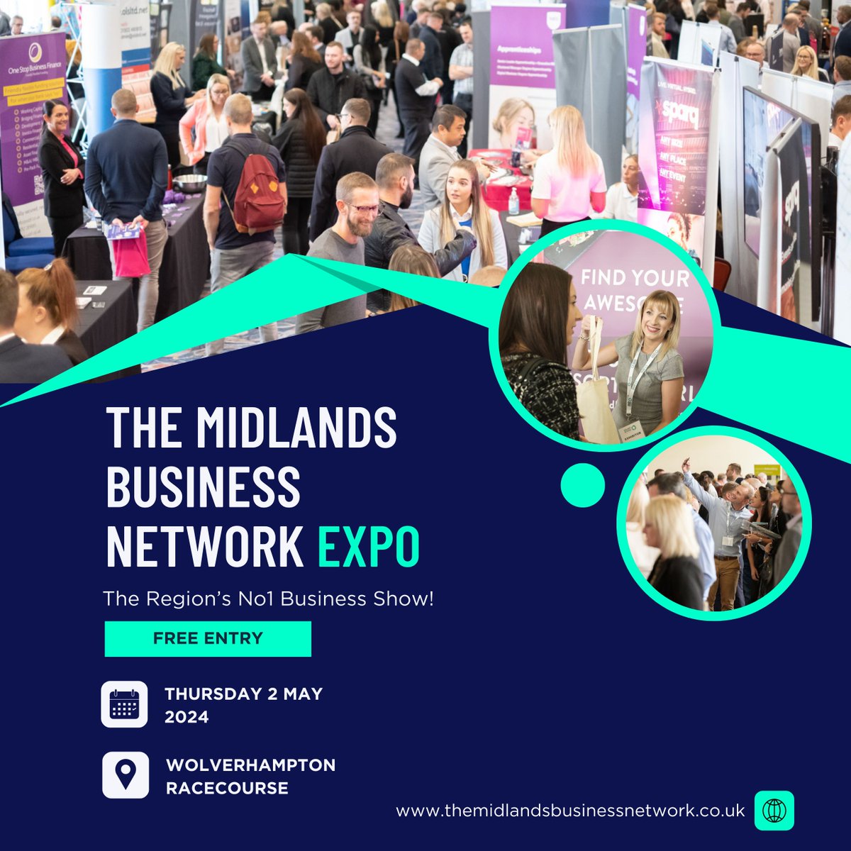 We are exciting to be exhibiting at The Midlands Business Network Expo on Thursday 2nd May 2024 🌟

🔵Book your free ticket here: themidlandsbusinessnetwork.co.uk/events/the-mid…

Hope to see you there 👋

#MBNEXPO2024 #shropshirebusiness #corporategifting #expos #corporateevents