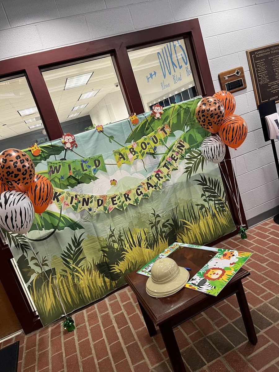 We are wild about kindergarten! Kindergarten registration is happening today from 9-6! 
#ccesdukes
#WeAreCuCPS