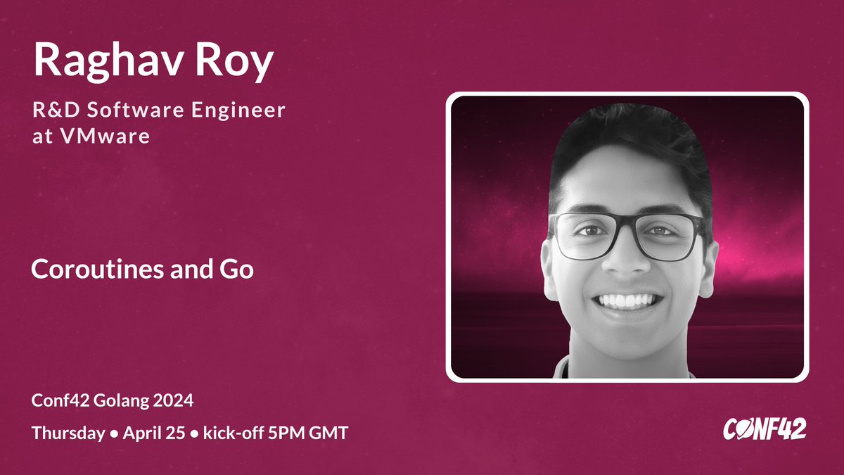 🎉Dive deep into '#Coroutines and Go' at #Conf42Golang with @TheOtherRaghav!

🌐conf42.com/Golang_2024_Ra…

🚀Explore the power of coroutines in Go programming.

#Concurrency #Programming #DeveloperCommunity #SoftwareEngineering #CodeOptimization #Parallelism #AsyncProgramming