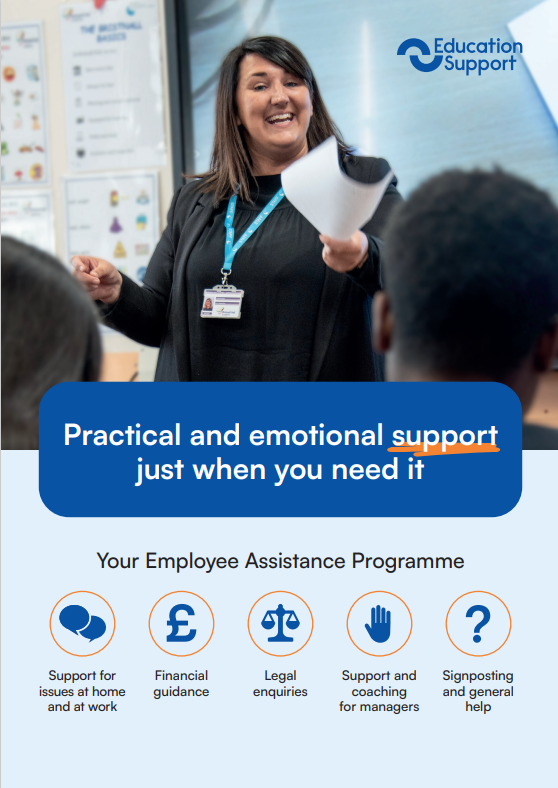 Delighted to be working with @EdSupportUK  this year to ensure our staff are well looked after as part of our ongoing well-being strategy. #growlearnachieve #staffwellbeing #qualitysupport