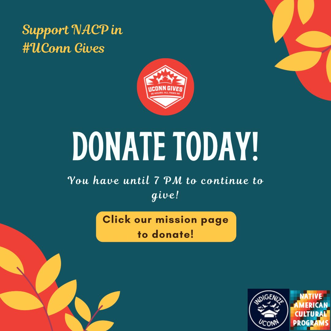 There are less than 12 hours left to continue to give! Don’t miss your chance to make an impact. We appreciate the donors so far and thank you all! Link is in our bio #UConnGives
