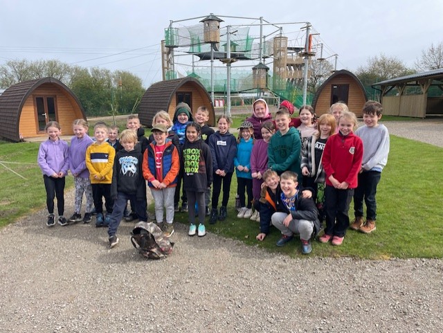 Class 2 are having a fabulous time on residential!