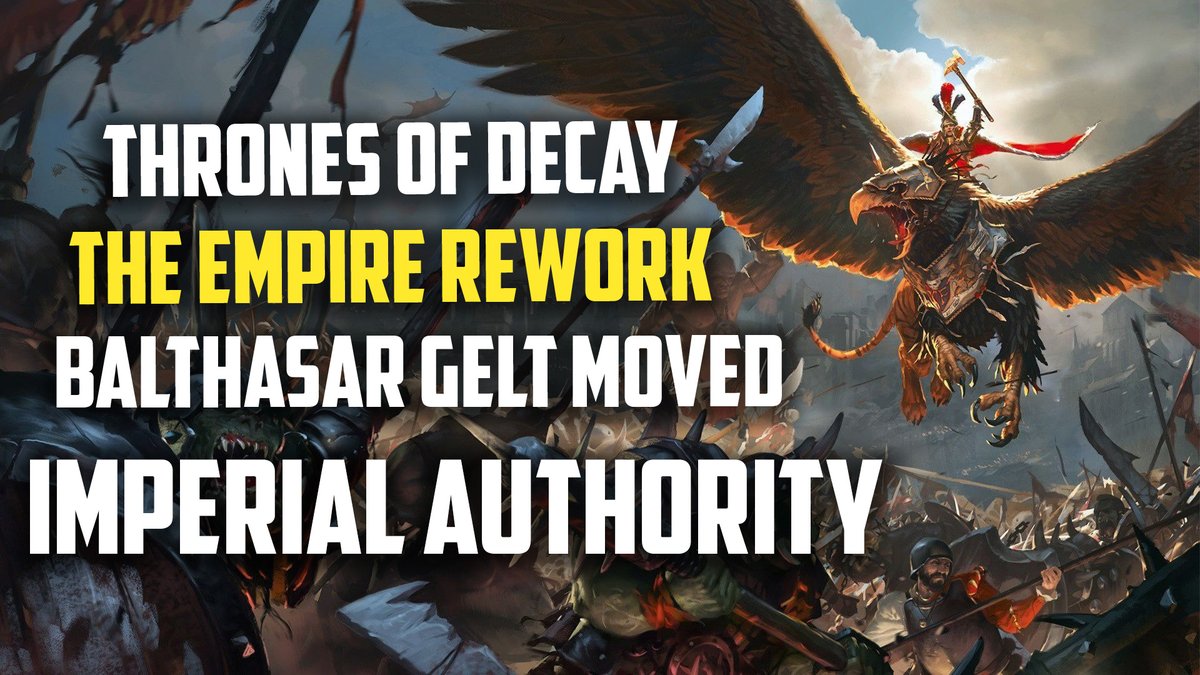 Empire & Karl Franz is Back! | Total War Warhammer 3: Thrones of Decay!

youtu.be/4_sidbqgEmw

#totalwar #thronesofdecay