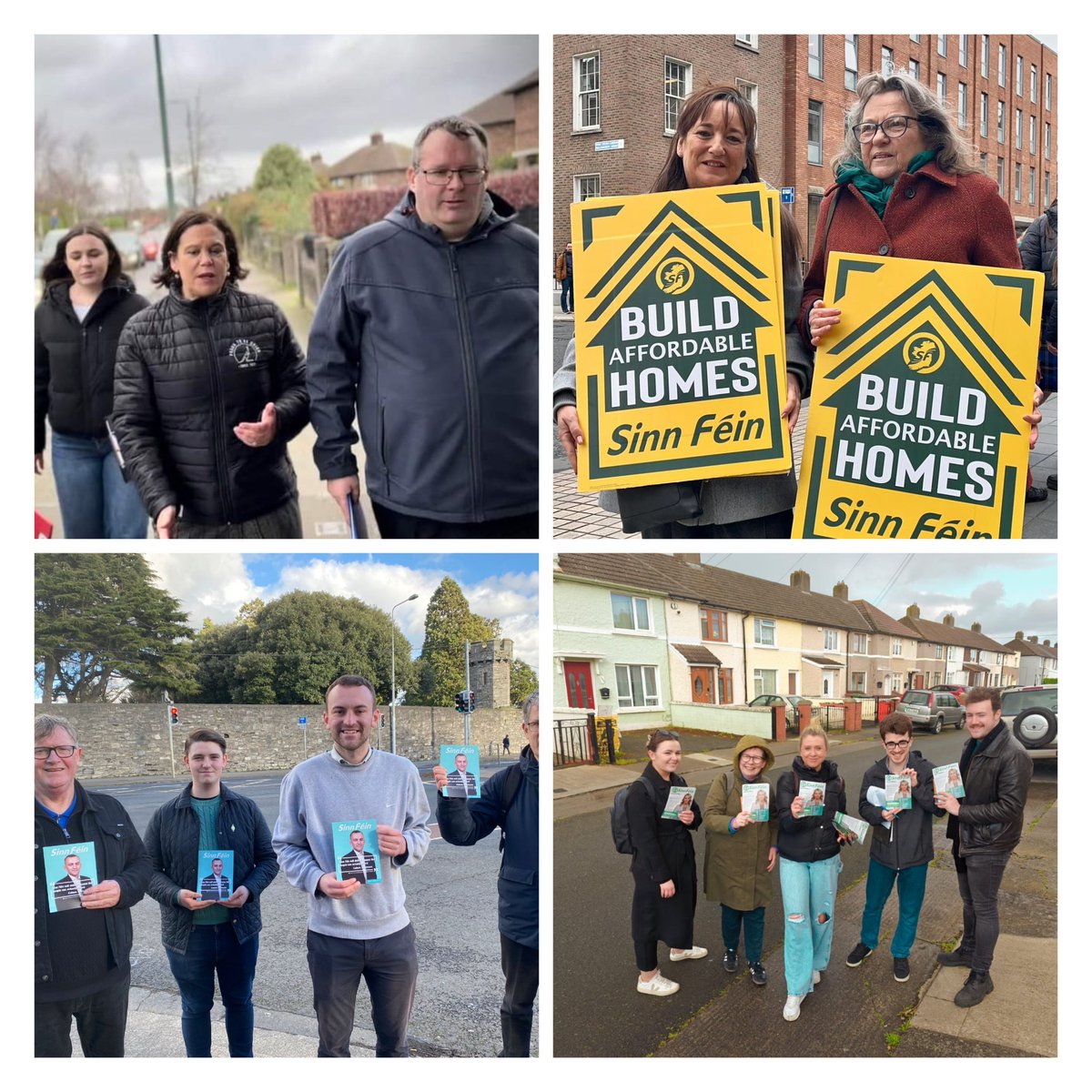 50 days left until #LE24 &amp; #EU24
Our Sinn Féin candidates are out day and night speaking and engaging with residents and communities across all of Dublin Central. It's clear we need change and #ChangeStartsHere 
Vote Sinn Féin June 7th to elect a strong Sinn Féin team to DCC &amp; EP
