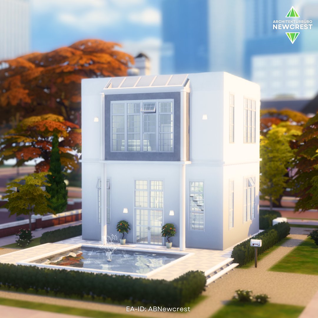 📚 Modern Writer's Home 📚
[floorplan in comments]

🏠 Fully furnished
🛋 Functional & playtested
🏘 Book Nook & Greenhouse Haven
🚫 No CC
📐 30x20

It's in the gallery. EA-ID: ABNewcrest 🌿

#ShowUsYourBuilds #TheSims