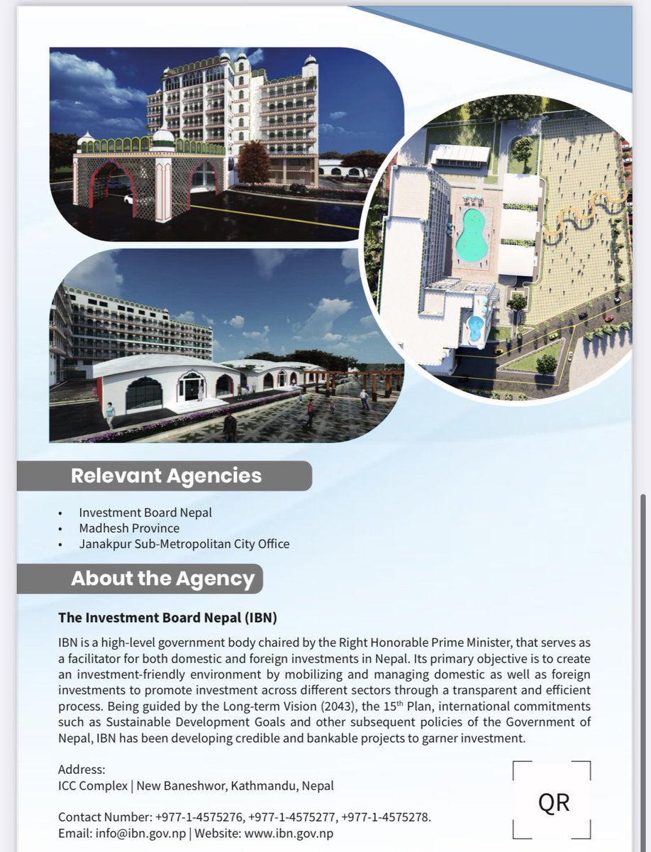 NavitaSrikant's tweet photo. #Nepal #JanakiHeritage #InvestmentProposal #NIS2024 
Delighted to share that Investment Proposal “Janaki Heritage Hotel and Cultural Village” will be showcased during upcoming Nepal Investment Summit 2024. Rama-Sita Vivaah (marriage) tradition, significance and destination has been promoted under it.  
Kudos @IBNOffice 👏🏻👏🏻
During Nepal Pre Investment Summit held in Delhi on 11 April 2024, during my intervention I urged Nepal to also prioritise cultural projects which not only boost tourism and economy but also help in preservation of culture and traditions. I reiterated the success story of #AyodhyaDevelopment and 
Was pleased with dedication and response of Mr Sushil Bhatta ji, CEO IBN who responded affirmatively that there is one such project which will attract travellers on #RamayanCircuit as well foreigners attracted to the shared civilizational culture and traditions between #Nepal-#India. 

@investinnepal19 @IBNCEO @mofnepal 
@ficci_india @FollowCII @suraj_vaidya14 @phdcci @IndiaInNepal @in_birgunj @DrShankarSharma @EONIndia @manishjhanepal 

P.c. @IBNOffice