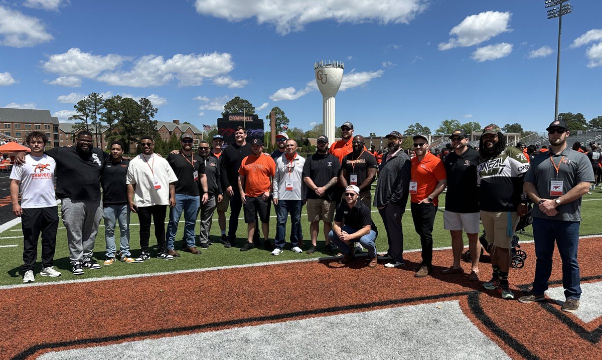 Thankful to have CU Football alums back at Barker-Lane Stadium last weekend, a group that paved the way for where our program is today. #RollHumps 🐪🏈