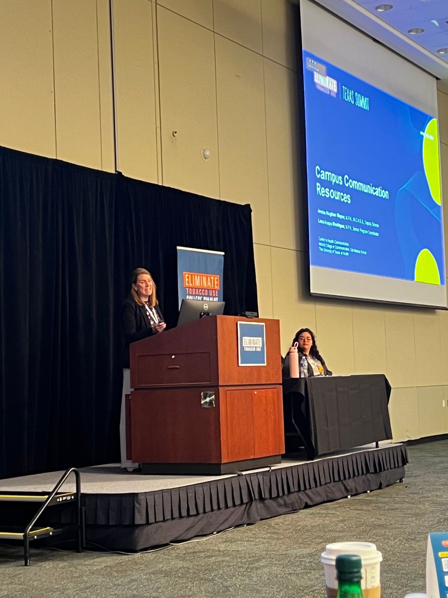 Shoutout to our team for presenting as part of the 2024 #EliminateTobacco Use Summit Focus on Student Health panel! They shared the updated ETU Campus Communication Toolkit and #HealthComm best practices. Check out the toolkit 👉 eliminatetobaccouse.org/campus-communi… @MDAndersonNews @utsystem