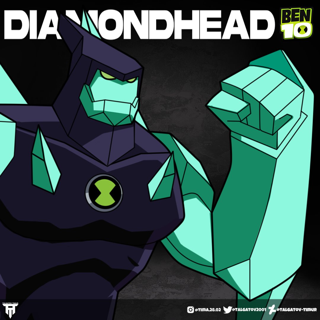 Diamondhead design #art #illustration #artwork #ben #ben10 #digital #ben10alienforce #ben10omniverse #ben10ultimatealien #ben10reboot #ben10fanart #fanart #artist #manofaction #alienforce #fanart #characters #conceptart #commissionsopen