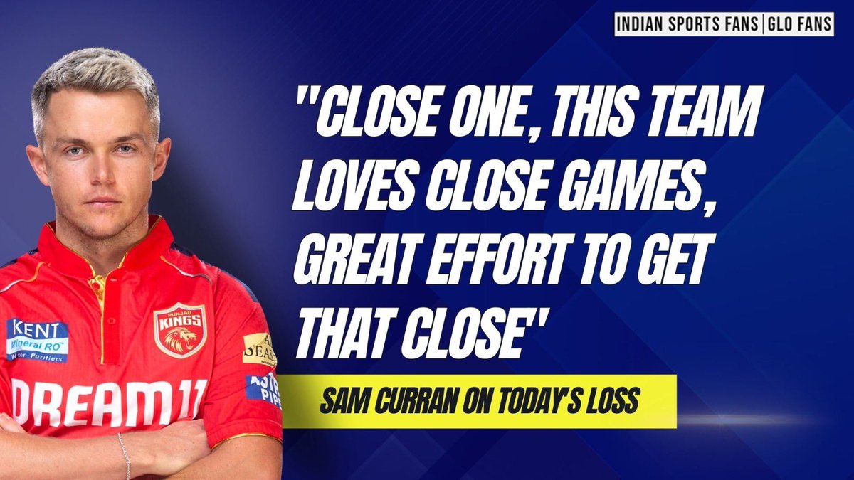 “This team loves close games!” 😅 Sam Curran on Punjab Kings loss to Mumbai Indians. The loss leaves PKBs in ninth position on the IPL table 😬 📈 #PBKSvMI #CricketTwitter #IPL2024